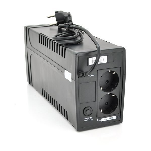 ДБЖ Ritar RTP850 (510W) Proxima-L, LED, AVR, 2st, 2xSCHUKO socket, 1x12V9Ah, plastik Case. NEW! RTP850L фото