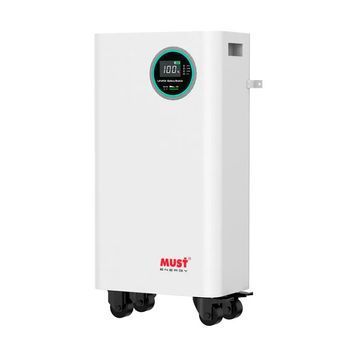 Акумуляторна батарея Must LiFePO4 LP16-48300 51.2V 300Ah, 15.36kWh, BMS150A@16S, CAN2.0/RS232/RS485, 6000 cycles, 490x923x265, 117kg LP16-48300 фото