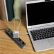 Мережевий подовжувач VIDEX ONCORD з/з 4п 3м (3x1.5мм) з кнопкою Black 27688 фото 10