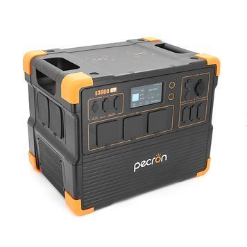 Power station Pecron E3600LFP APP Control, 3072/3600Wh LiFePO4, MPPT 800W max, DC12V-5A, XT60-12V-30A, 3хAC 220, 4xUSB-18W, 2хUSB-C(100W), 2x wireless 15W, Fast charge 90min, 445&times;307&times;350mm, 36kg E3600LFP фото