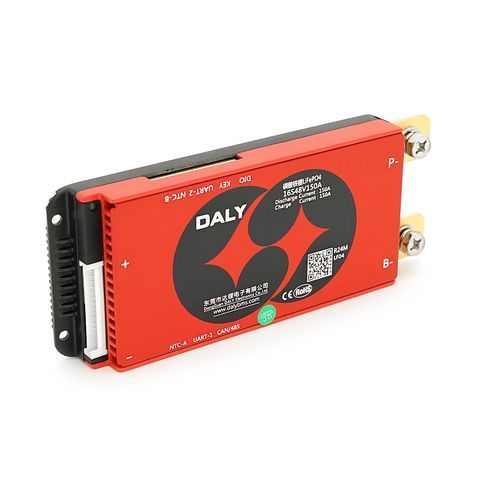 BMS smart плата DaLy LiFePO4 48V 16S 150/150A з Bluetooth SMDL16S-150/150A фото