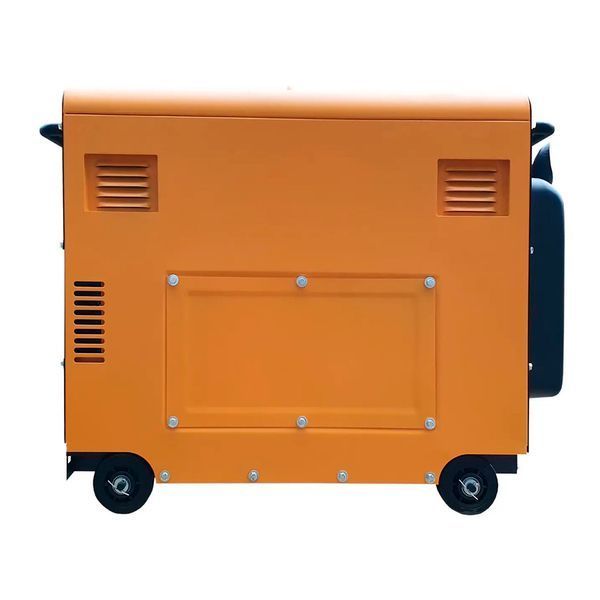Генератор дизельний VACKSON KDE6700T+ATS, 1-фазний 230V, 50Hz, 5.5kVA/5.0kW, бак 15 л, витрата 1.4 л/год, пуск: стартер (без АКБ), 750x440x550 мм, 158кг VACKSON KDE6700T+ATS фото