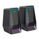 Стерео колонки HAVIT SK769BT USB 10W RGB Black 28957 фото 4