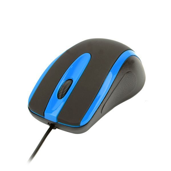 Дротова миша HAVIT HV-MS753 USB Black/Blue (1000 DPI, 3 кл) 23938 фото