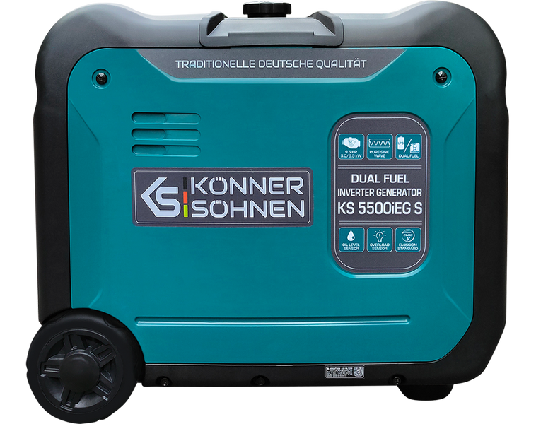 Інверторний газобензиновий генератор KS 5500iEG S KS 5500iEG S фото