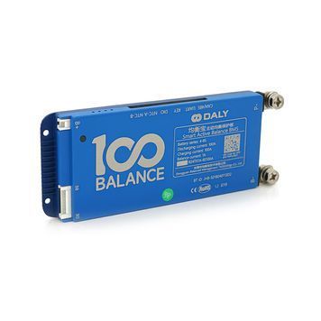 Universal BMS smart плата DaLy LiFePO4 4-8S 100A з Bluetooth + CAN + активний балансир 1A DaLy 4-8S/100А фото