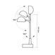 LED лампа настiльна з акумулятором TITANUM TLTF-012W 7W 3000-6000K 28343 фото 7