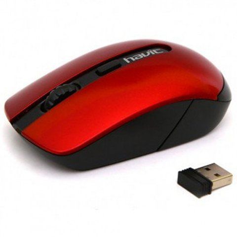Бездротова миша HAVIT HV-MS989GT Black/Red (1600 DPI, 4 кл) 23945 фото