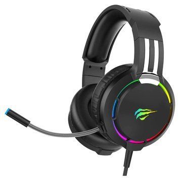 Ігрові навушники з мікрофоном HAVIT HV-H2010d RGB Black 26442 фото