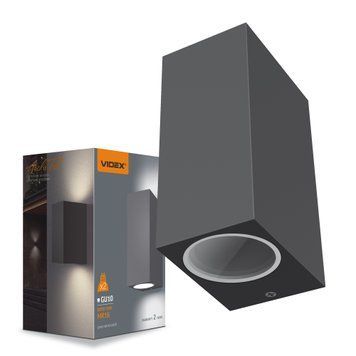LED Світильник архітектурний AR012G IP54 VIDEX GU10x2 26531 фото