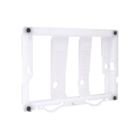 Рамка кріплення кнопки змиву Qtap 229х20х150 мм White для інсталяції Standard QTSTD167W49821 SD00055945 фото