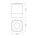 LED світильник акумуляторний TITANUM TLTF-016CW 29235 фото 3