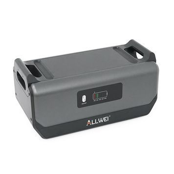 Додаткова батарея ALLWEI B200PRO (ємність 2048 Вт&middot;ч), LiFePO4, потужність 2400 Вт, для зарядної станції SGR-PPS2400-2PRO, 480x255x240 мм, 18.6 кг ALLWEI B200PRO фото