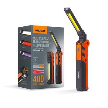 Портативний багатофункціональний ліхтарик VIDEX VLF-M044UV 400Lm 4000K 27299 фото