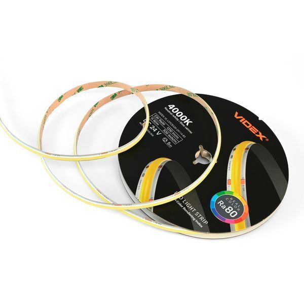 LED стрічка VIDEX COB DC24V 55W 5M 4000K Ra80 IP20 VL-LSTCB320-24114-B5) 29204 фото
