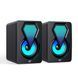 Ігрові колонки HAVIT HV-SK210 mini PRO USB 2.0 RGB Black 27177 фото 3