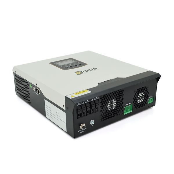 Гібридний інвертор ORBUS VP3000-24, 3000W, 24V, струм заряду 15/25A, 160&ndash;275V, ШІМ-контролер (50A, 80VDC) AXPERT-VP-3000VA фото