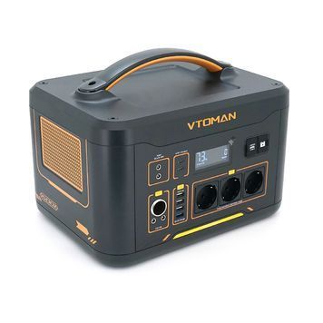 Портативна зарядна станція VTOMAN 1500X, 1500 (макс. 3000) Вт, LiFePO4 828 Вт&middot;год (макс. 2376 Вт&middot;год), 230 В, вихід 3x230 В/1500 Вт, 2x12 В/10 A-10 A, 2xPDTB, прикурювач 12 В/10 A, 36x27x28 см; 20 кг DE-Jump1500X-1 фото