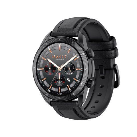 Смарт годинник HAVIT HV-M9030 PRO IP68 Bluetooth Call Black 28473 фото