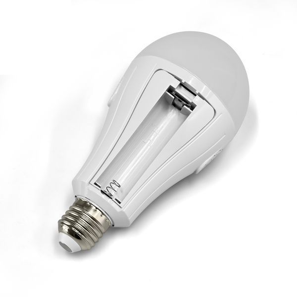 LED лампа акумуляторна TITANUM A80 12W E27 4000K 230V 29152 фото