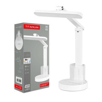 LED лампа настiльна з акумулятором TITANUM TLTF-014W 10W 3000-6000K 29215 фото
