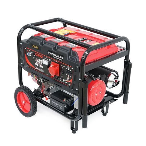 Генератор бензиновий COVAX EPH12500E2-lll-ATS, 8.0kW, 220V-380V, 50Hz, DC12V, 18HP, Electric Starter, tank 25L, 705x560x570mm, 86kg EPH12500E2-lll-ATS фото