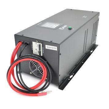 ДБЖ з правильною синусоїдою Europower PSW-EP3000WM24 (2100 Вт) 20А, настінний, під зовнішню АКБ 24В, Q1 640*335*325 19,9 кг PSW-EP3000WM24 фото