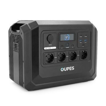 Портативне джерело живлення OUPES S1 Lite, LiFePO4, потужність 2000Вт, пікова 4000Вт, 1024Wh, 384*232*295 мм, 12.6 кг OUPES S1 фото