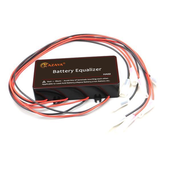 Балансир HA02 для акумуляторних батарей AGM, GEL, Li-ion, LiFePo4, 4x12V, 10A, 62x124x27mm YT-HA02 фото