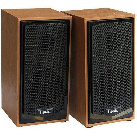 Стерео колонки HAVIT HV-SK518 USB Wood 23712 фото