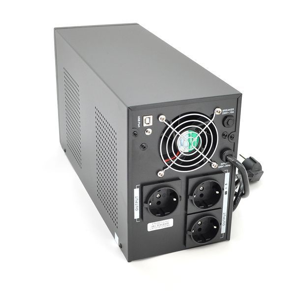 ДБЖ Ritar RTM3000 (1800W) Proxima-D, AVR, 3st, 3xSCHUKO socket, 4x12V9Ah, metal Case Q1 (500 * 245 * 350) 21,8 кг (400 * 145 * 210) RTM3000D фото