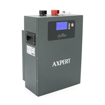Аккумуляторная батарея AXPERT LiFePO4 25.6V 100Ah, 2,56kWh, BMS100A, CAN2.0/RS232/RS485, 6000 cycles 300x148x420 23,5 kg AXPERT256100 фото