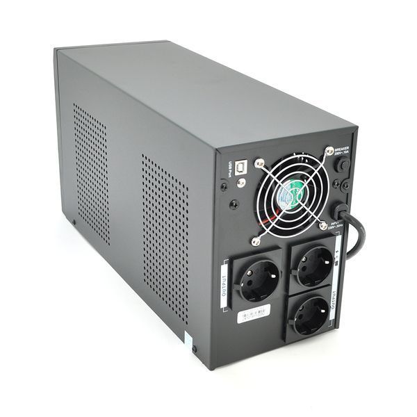 ДБЖ Ritar RTM2000 (1200W) Proxima-D LCD, AVR, 2st, 3xSCHUKO socket, 4x12V7,5Ah, metal Case RTM2000D фото