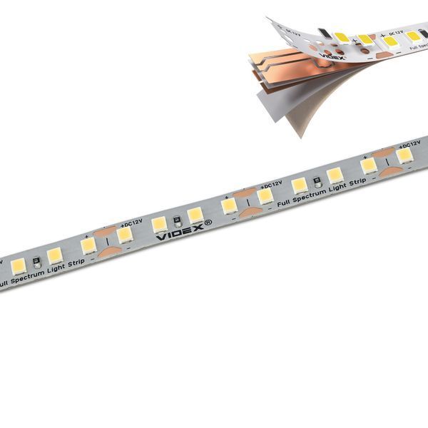 LED стрічка VIDEX DC12V 60W 5M 4000K Ra98 IP20 (VL-LST28144-12124-B5) 29198 фото