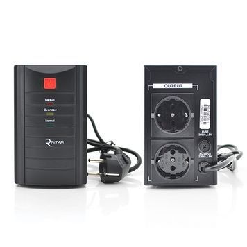 ДБЖ Ritar RTM525 (315W) Standby-L, LED, 1st, 2xSCHUKO socket, 1x12V4.5Ah, metal Case ( 260 х 85 х 140) Q4 RTM525L фото
