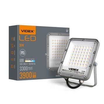 LED прожектор PREMIUM VIDEX F2 30W 5000K 25957 фото