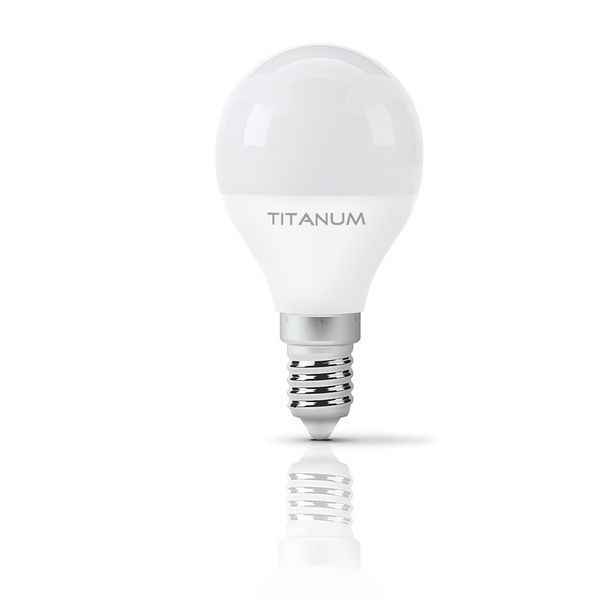 LED лампа TITANUM G45 6W E14 3000K 25680 фото