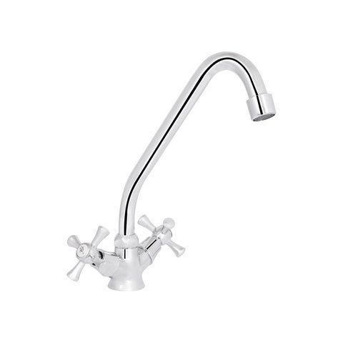 Змішувач для кухні Lidz Lamb 271F двовентильний LDLAM271FCRM21889 Chrome SD00027986 фото