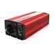 Voltage inverter ABAX OBS-1206 with correct sine wave, 600W, 12/220V, 1 Shuko, Box ABAX OBS-1206 фото 1