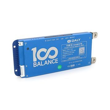 Universal BMS smart плата DaLy LiFePO4 4-8S 60A з Bluetooth + CAN + активний балансир 1A DaLy 4-8S/60A фото