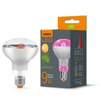LED лампа VIDEX Filament R80FF 09W E27 1200K 26413 фото