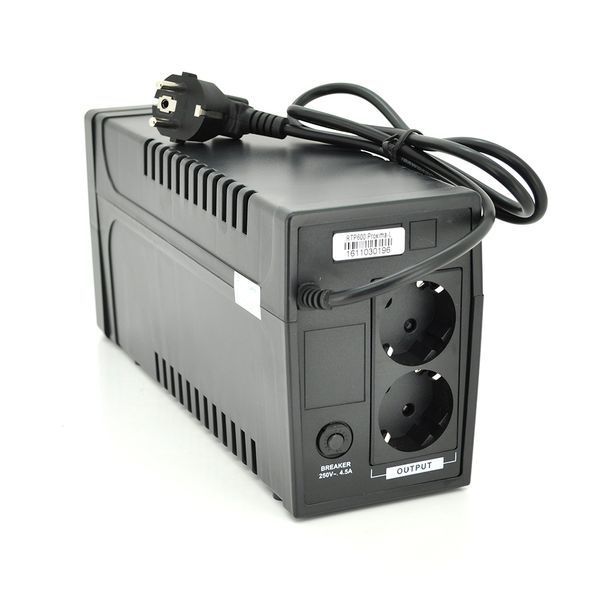 ДБЖ Ritar RTP600 (360W) Proxima-L, LED, AVR, 2st, 2xSCHUKO socket, 1x12V7Ah, plastik Case. NEW! RTP600L фото