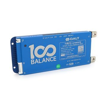 Universal BMS smart плата DaLy LiFePO4 4-8S 40A з Bluetooth + CAN + активний балансир 1A DaLy 4-8S/40A фото