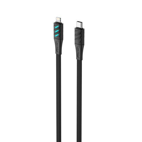 Кабель USB-C - Lightning HAVIT HV-CB6255 PD30W 1м з LED індикатором 27627 фото